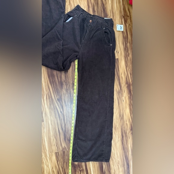 New Free People Harlow Wide Leg Corduroy Pants - Picture 7 of 8